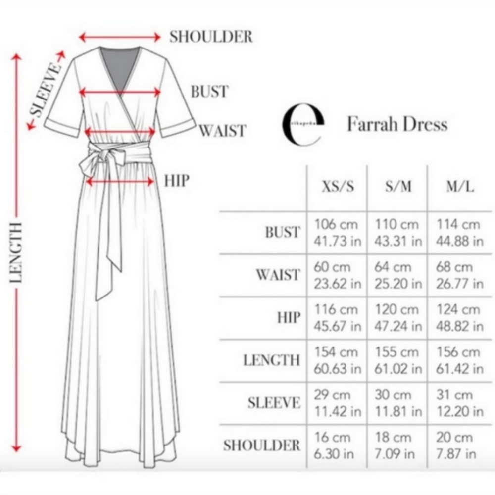 ERIKA PENA Farrah Sahara Maxi Dress XS-Small - Picture 5 of 5